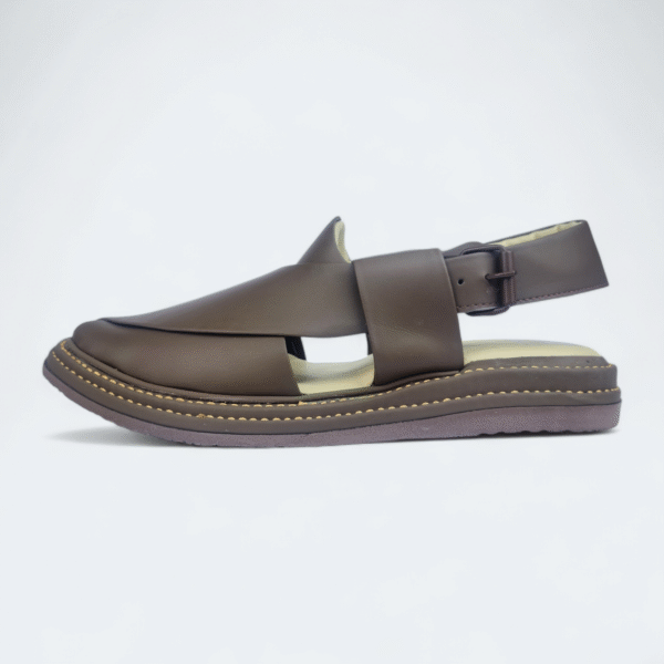 Kaptan Medicated Chappal Orange - Image 4