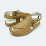 Medicated Chappal Genuine Dotted Camal