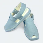 Handmade Medicated Chappal Dotted Grey