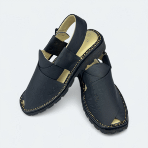 GOGO Medicated Chappal Matte Black