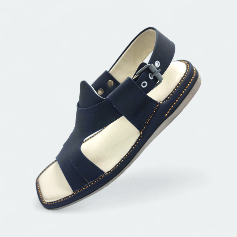 Panjedar Medicated Chappal Light Weight Blue - Image 8