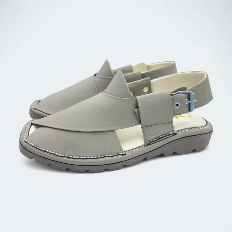GOGO Medicated Chappal Grey - Image 2