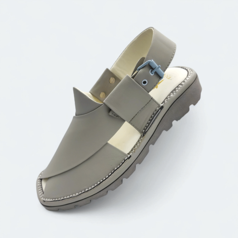GOGO Medicated Chappal Grey - Image 3