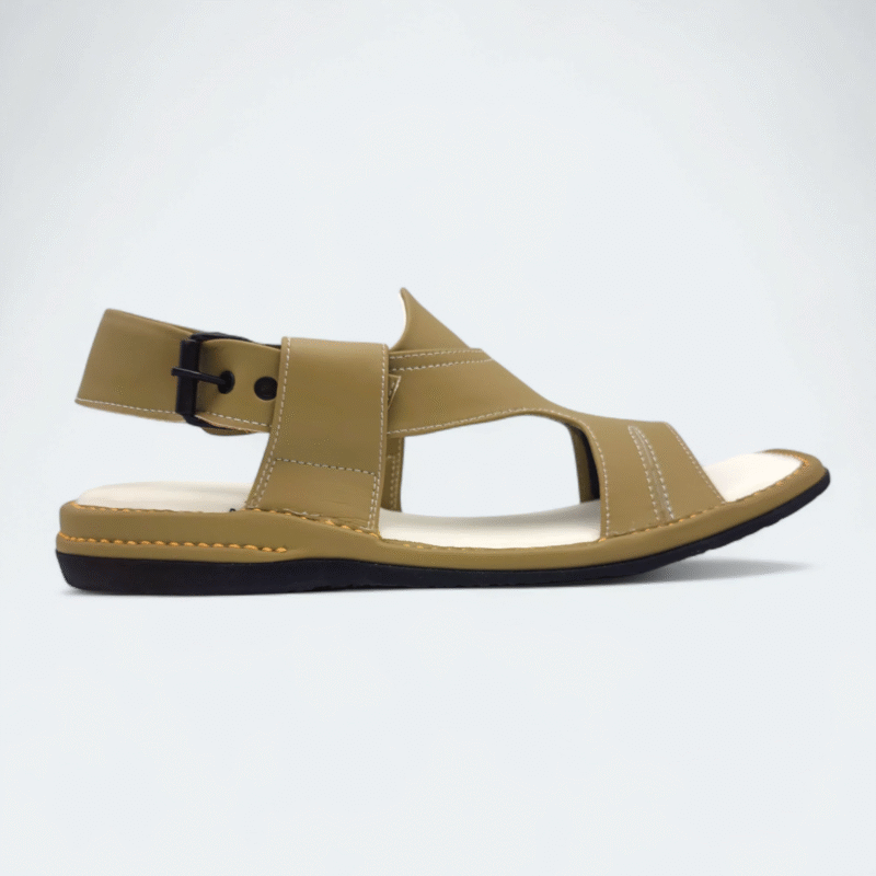 Panjedar Medicated Chappal Light Weight Olive - Image 5