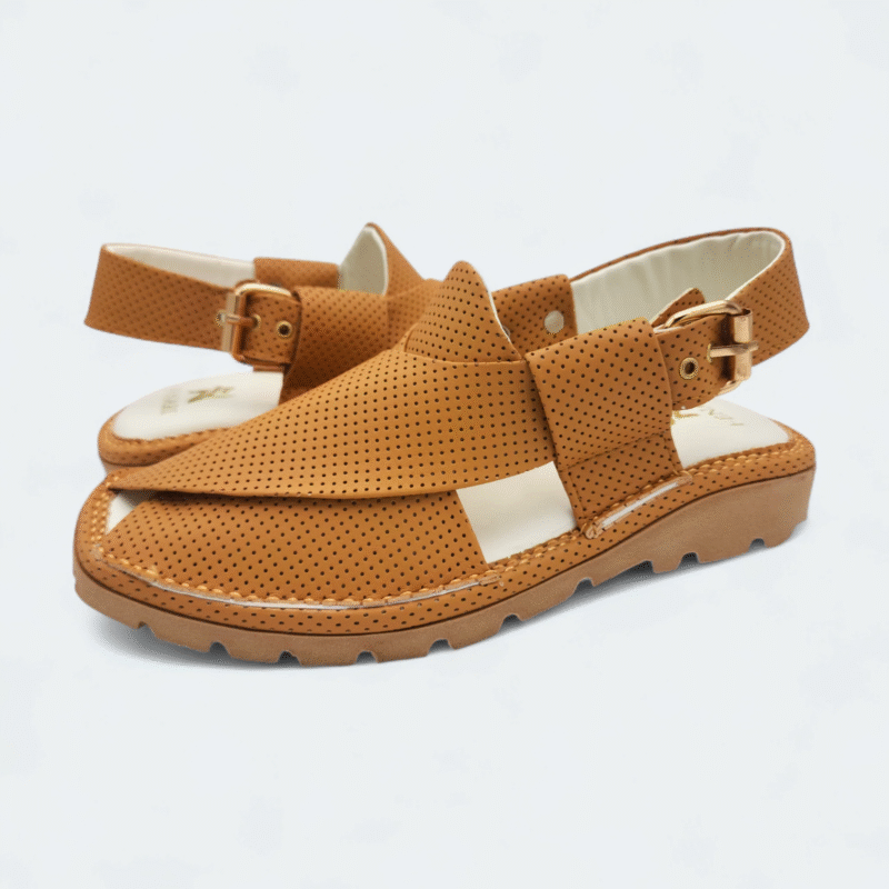 GOGO Medicated Chappal Dotted Yellow - Image 2