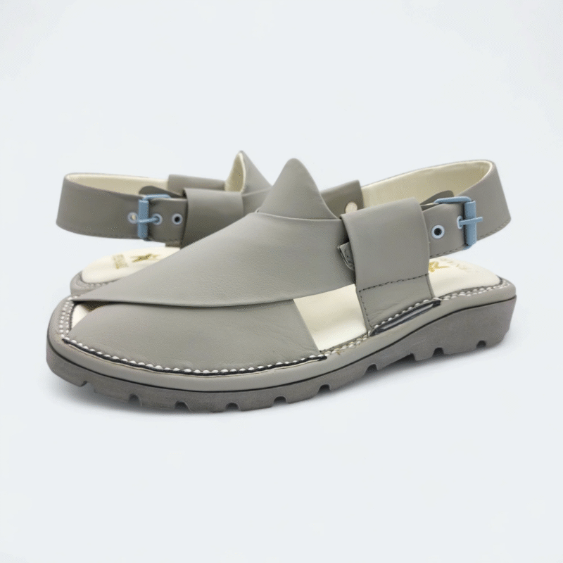 GOGO Medicated Chappal Grey - Image 4