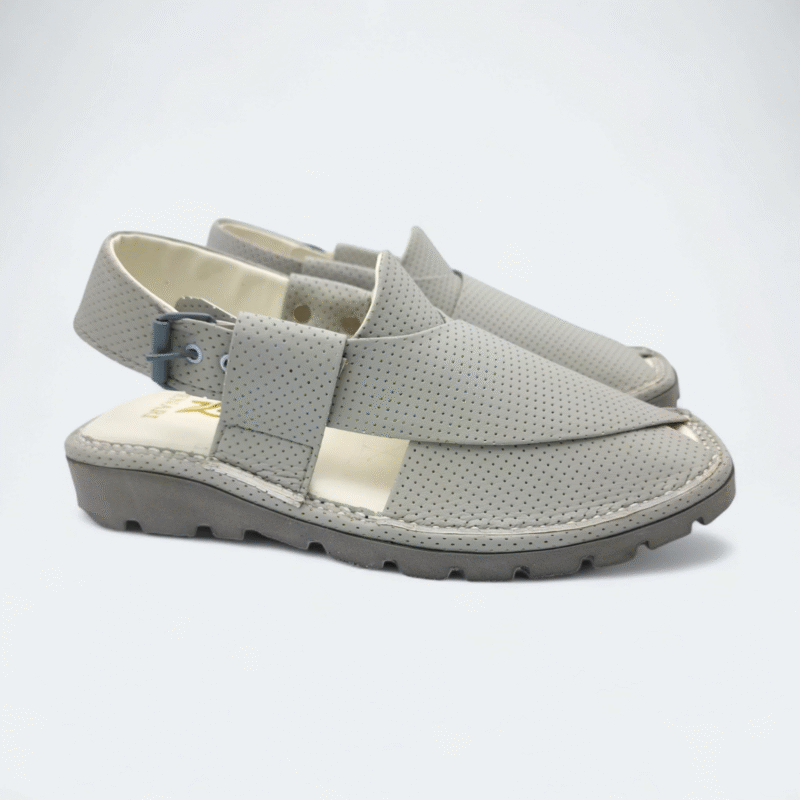 GOGO Medicated Chappal Dotted White - Image 2
