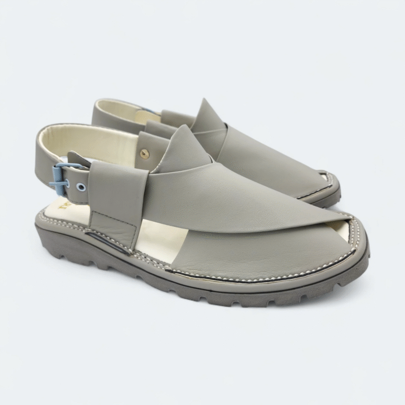 GOGO Medicated Chappal Grey - Image 5